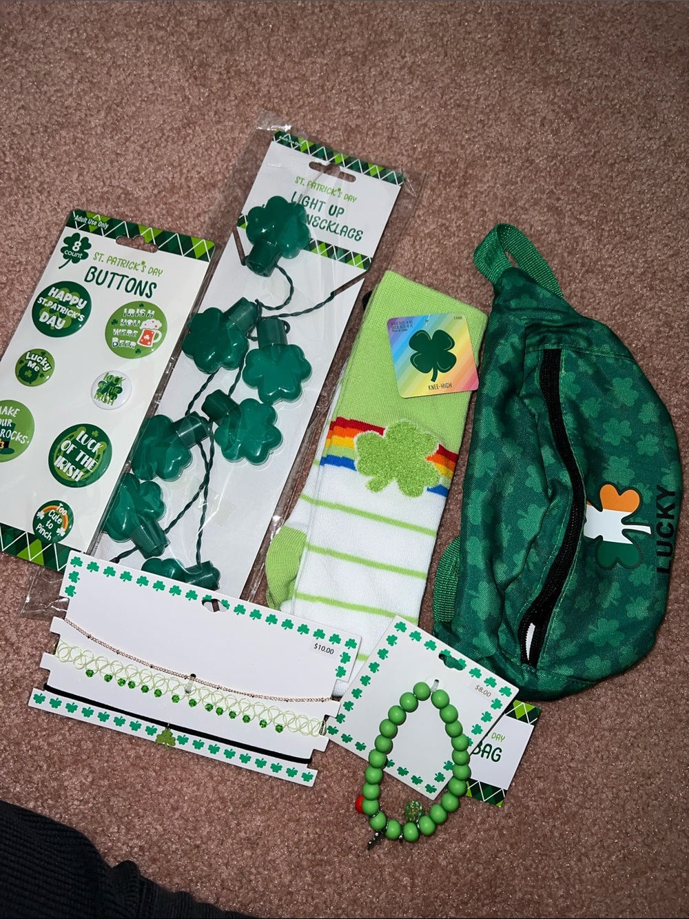 NWT 6pc St Patrick’s Day Outfit Set
